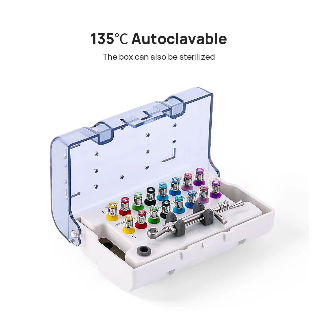 Azdent Dental Implant Torque Screw Driver Ratchet Dentistry Implant Repair Tools