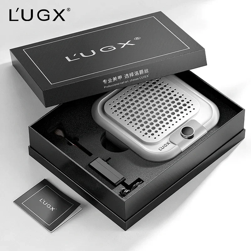 Мощный электрический бесщеточный пылесос для ногтей LUGXs 48 Вт профессиональный