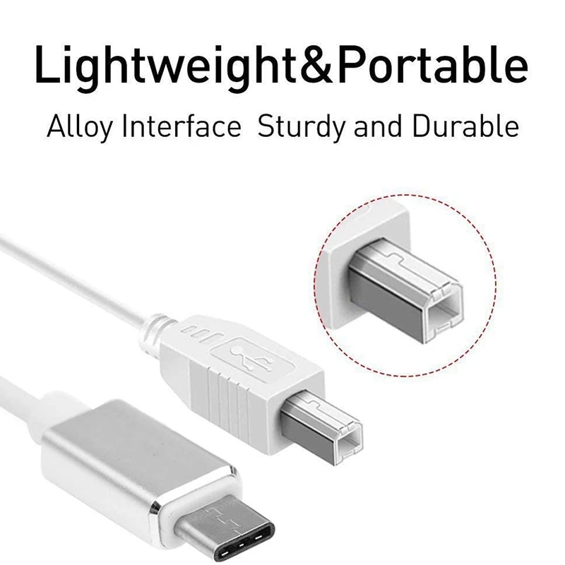 USB-кабель миди типа B к разъему C кабель-переходник аудиокабель фортепиано