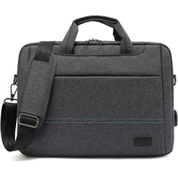coolbell waterproof men laptop bag briefcase shoulder bags for women messenger bag with usb charger for 15 617 3 inch laptop