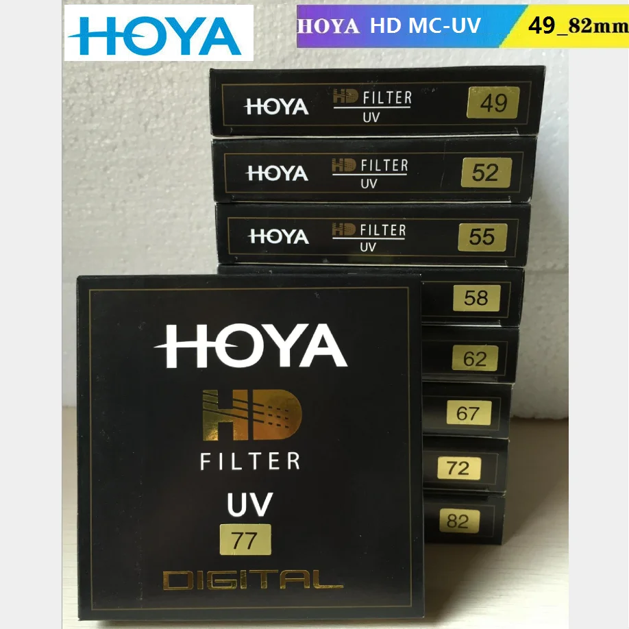 

HOYA HD UV 49-82mm Hardened Multi-Coated Digital Ultra Filter for Nikon Canon Sony Camera Lens nd filter benro film cameras