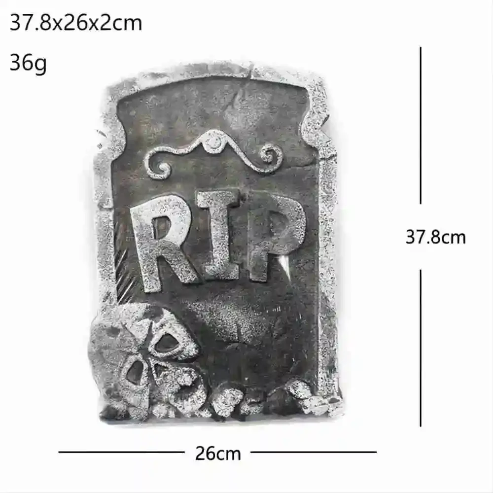 

Пенопластовые надгробия RIP для Хэллоуина