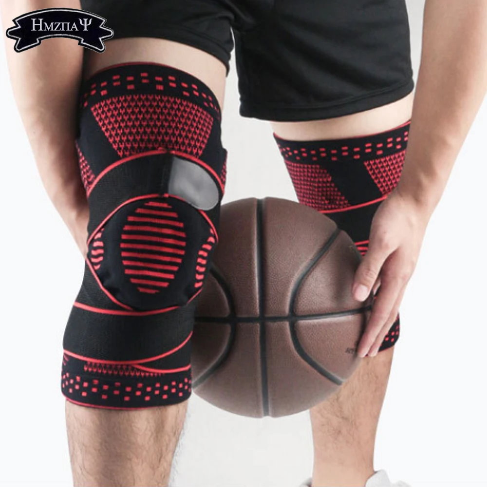 

Men's Sports Leggings Bandages Compression Knee Pads Basketball Football Mountaineering Running Squat Fitness Patella Protection