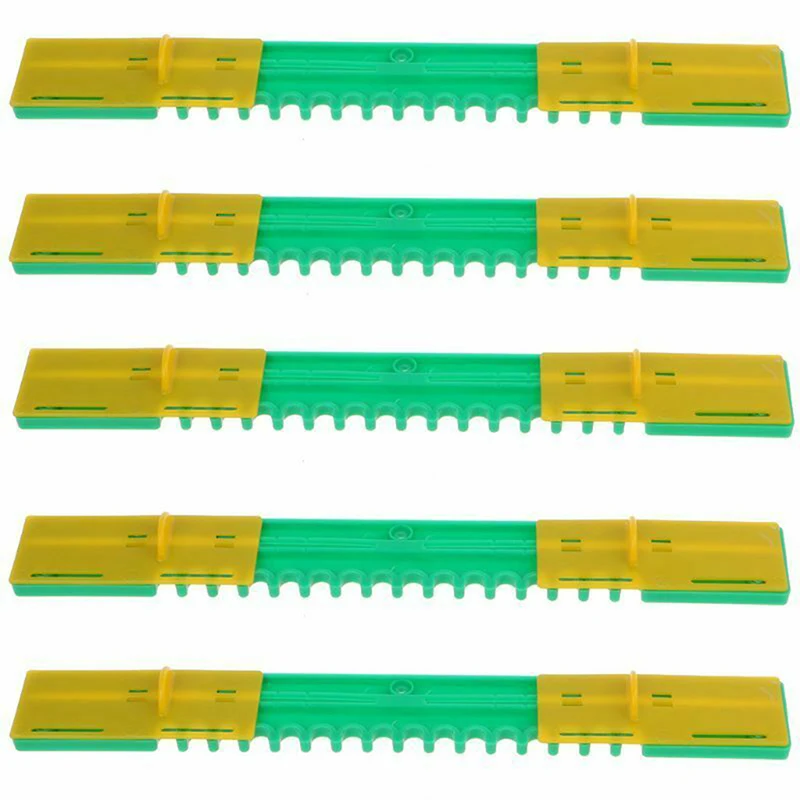 

5 Pieces New Anti-escape Door Beehive Nest Vent Outlet Bee Anti-Runner Entrance Gate Durable Bee Hive Door Beekeeper Supplies