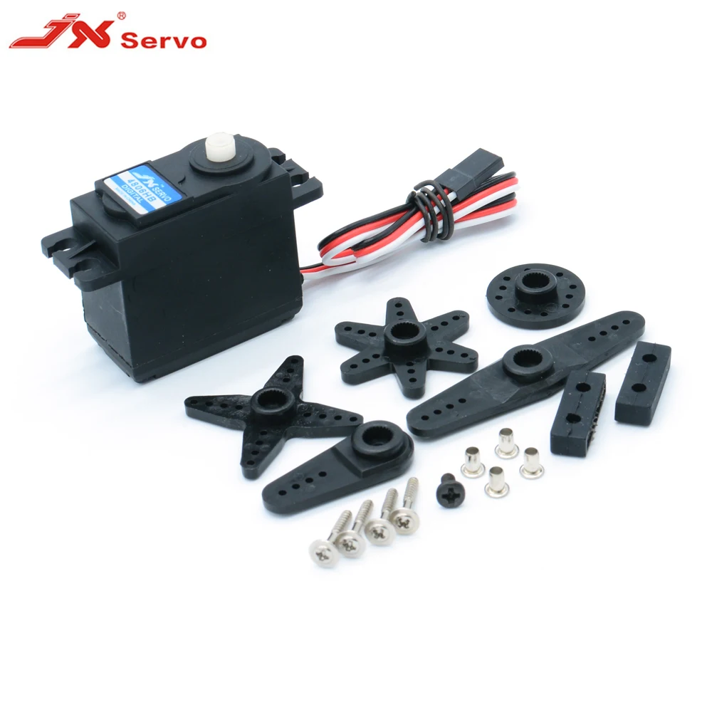 JX Servo 1/5/10/20 шт., стандартные аналоговые сервоприводы 6 кг 4,8-6,0 В, пластиковый Шестеренчатый двигатель 25T для радиоуправляемых моделей, запчасти, аксессуары JX Servo 1/5/10/20 шт., стандартные аналоговые сервоприводы 6 кг 4,8-6,0 В, пластиковый Шестеренчатый двигатель 25T для радиоуправляемых моделей, запчасти, аксессуары