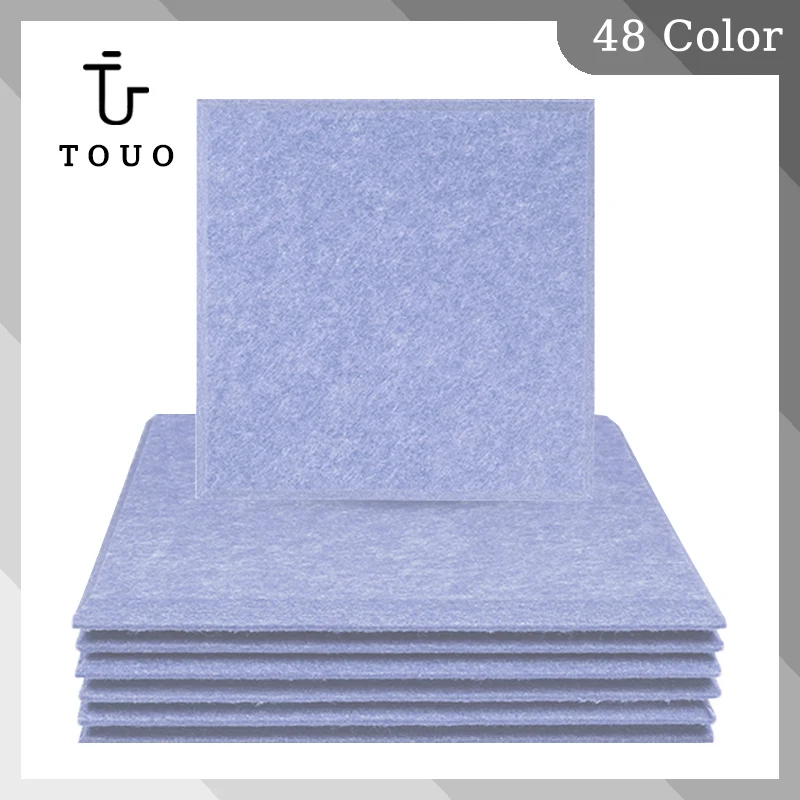 Амортизационная акустическая панель TOUO 12 шт. звукоизоляционные настенные