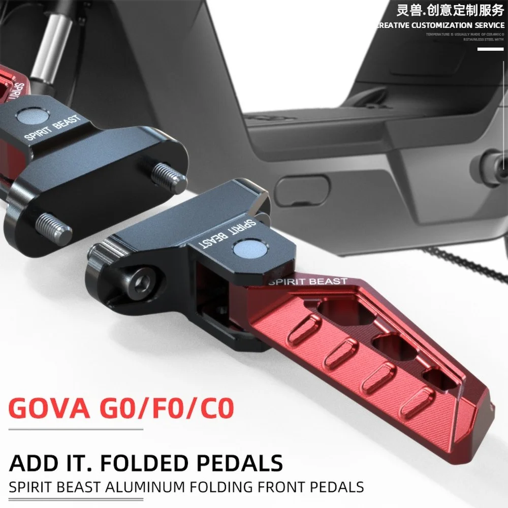 

Motorcycle Foot Pegs Rest for NIU GOVA G0 F0 C0 Honda Suzuki Yamaha