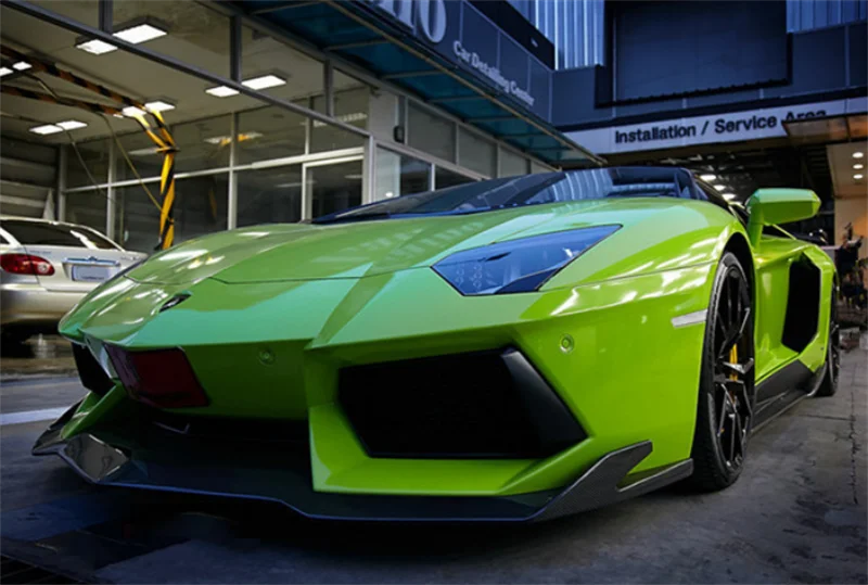 Используется для Lamborghini Aventador LP700 LP750 обновленный комплект переднего бампера из
