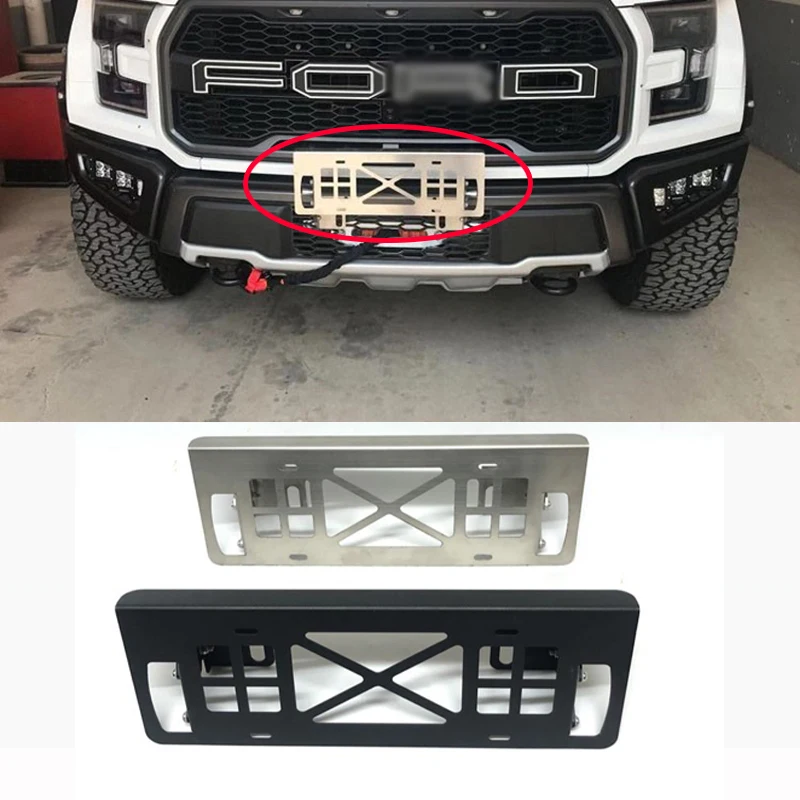 

1PC Stainless /carbon Steel Car License Plate Frame License Plate Mount Bracket Holder Car Accessories For Auto Truck Vehicles