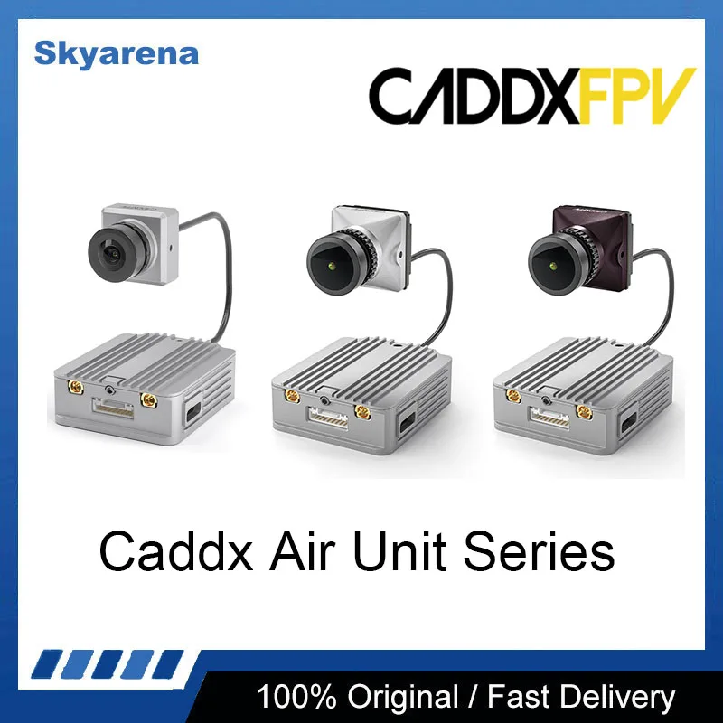 

Набор для квадрокоптера Caddx Air Unit Micro Version 28ms с низкой задержкой 720p 120fps 4km HD Polar vista Kit FPV System для DJI Goggles V2 Racing Drone