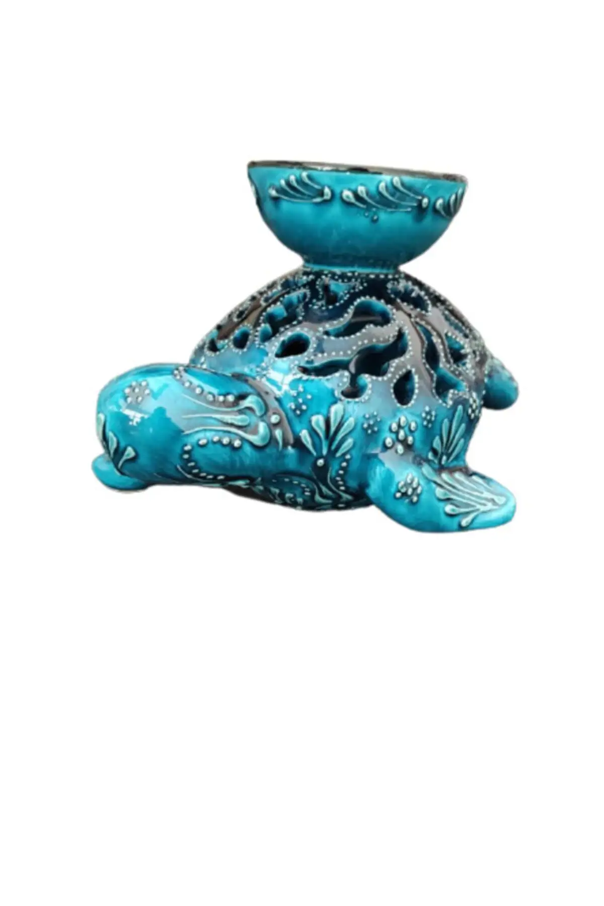 

Tortoise behurdressed Indian Style Meditation Home Fragrance Incense Holder