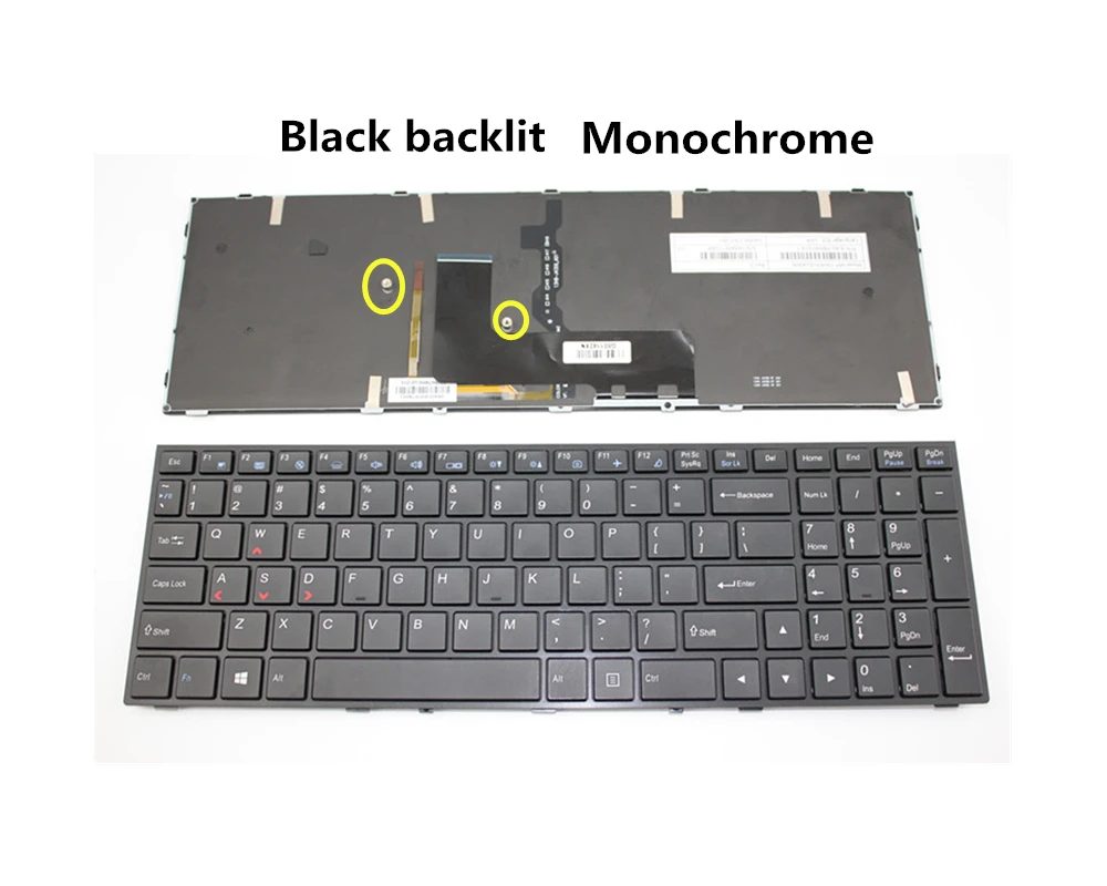 Новый ноутбук US/UK/EU RGB Красочная/клавиатура с подсветкой для Hasee Z7-SP7D1 SP7S1 SP7S2 PRO SP5D1 G7