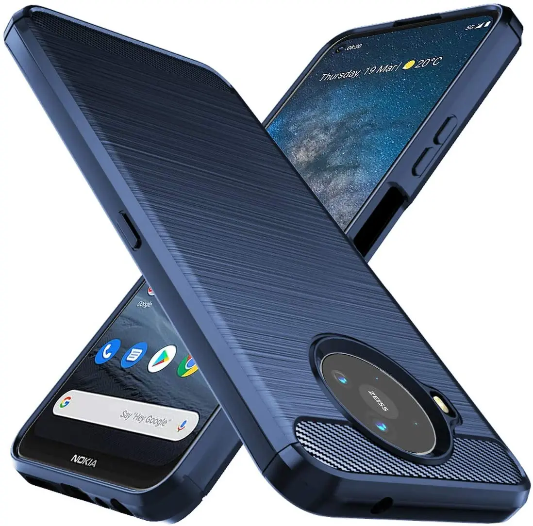 Чехол для Nokia 8.3 5G 8V UW противоударный чехол из ТПУ и резины защитный телефона 8 Sirocco