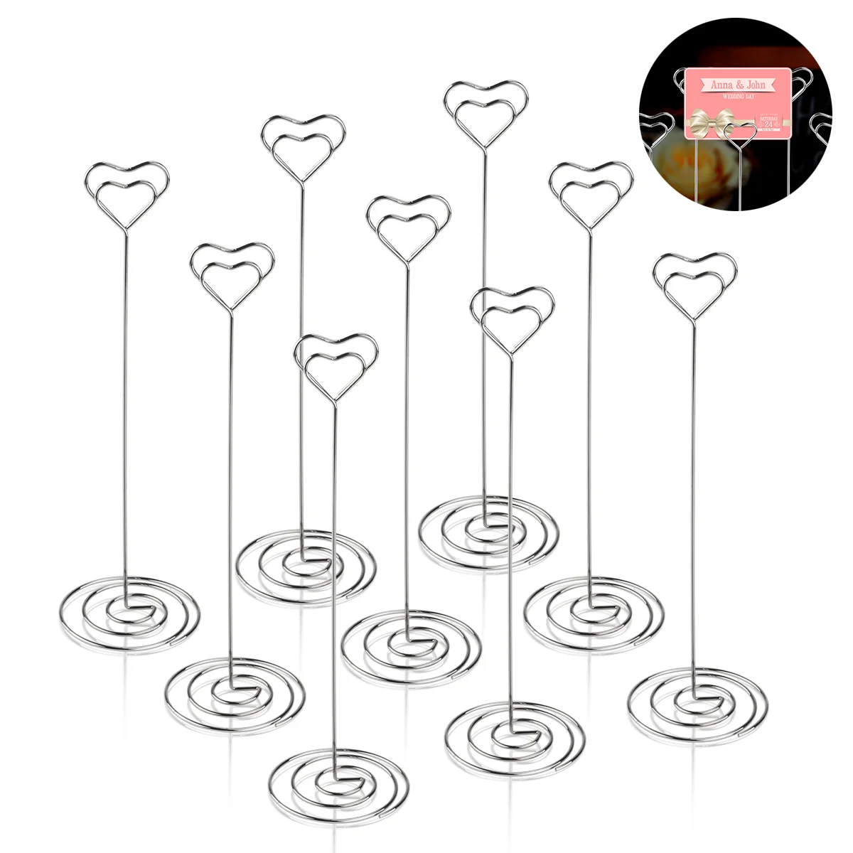 

Ornament Holders Table Number Stands For Party Iron Wire Wedding Centerpieces For Tables Table Holders Table Picture Holder