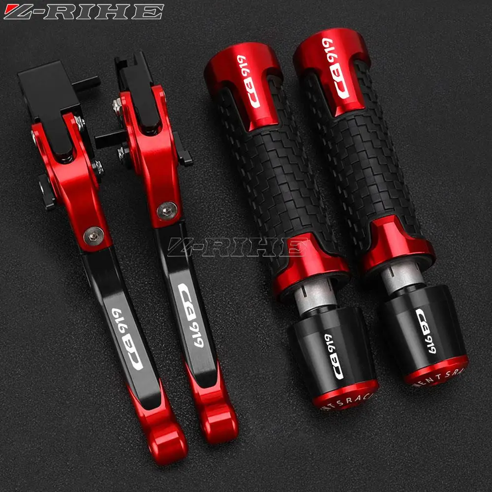 

For HONDA CB919 CB900F Hornet CB-919 CB 900F CB900F 2001-2008 Motorcycle Adjustable Brake Clutch Lever Handle Bar Grips End