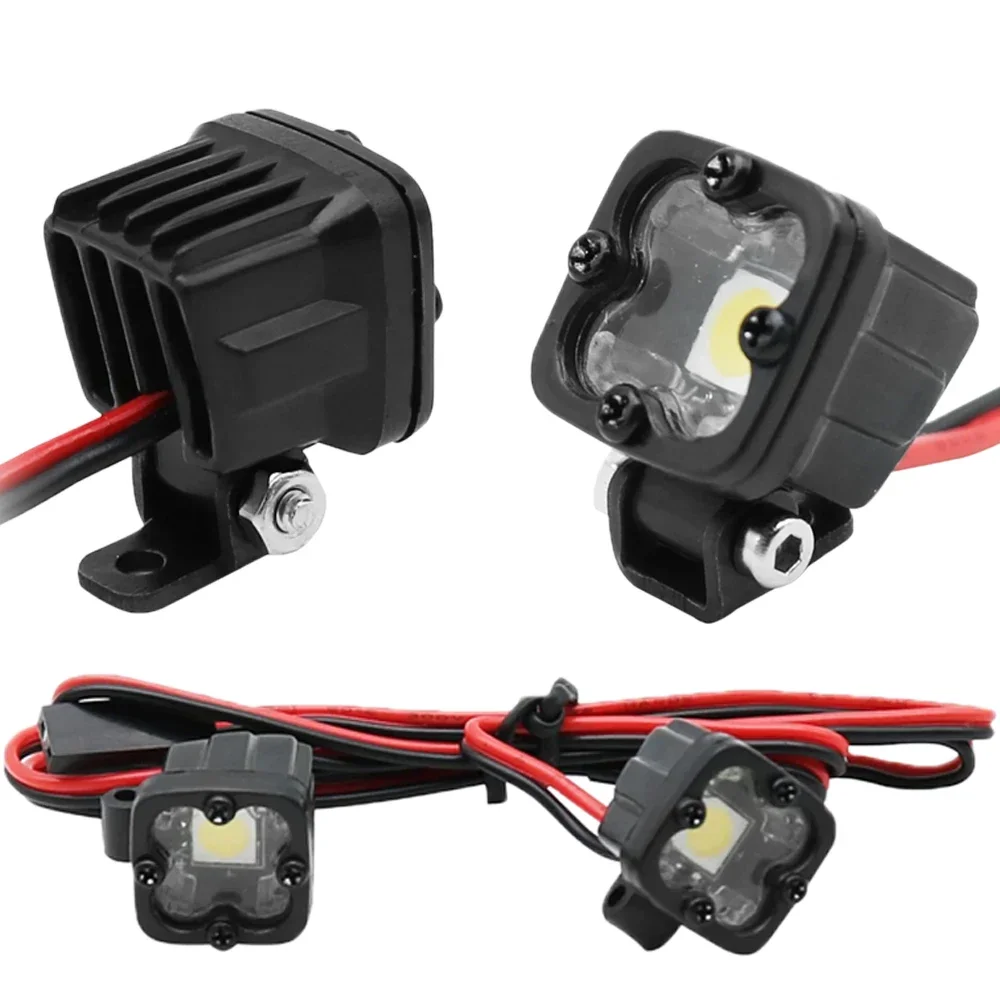 Яркие фонари фара прожектор Радиоуправляемый автомобиль для 1/10 RC Crawler Axial TRX4 TRX6