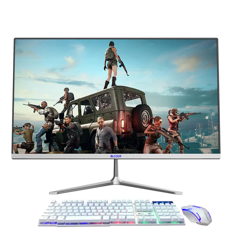 All-in-one Pc 19 Inch Moniter Intel Core i3 All in One Desktop Computer Have Wifi Gaming computer With Keyboard System Unite Pc