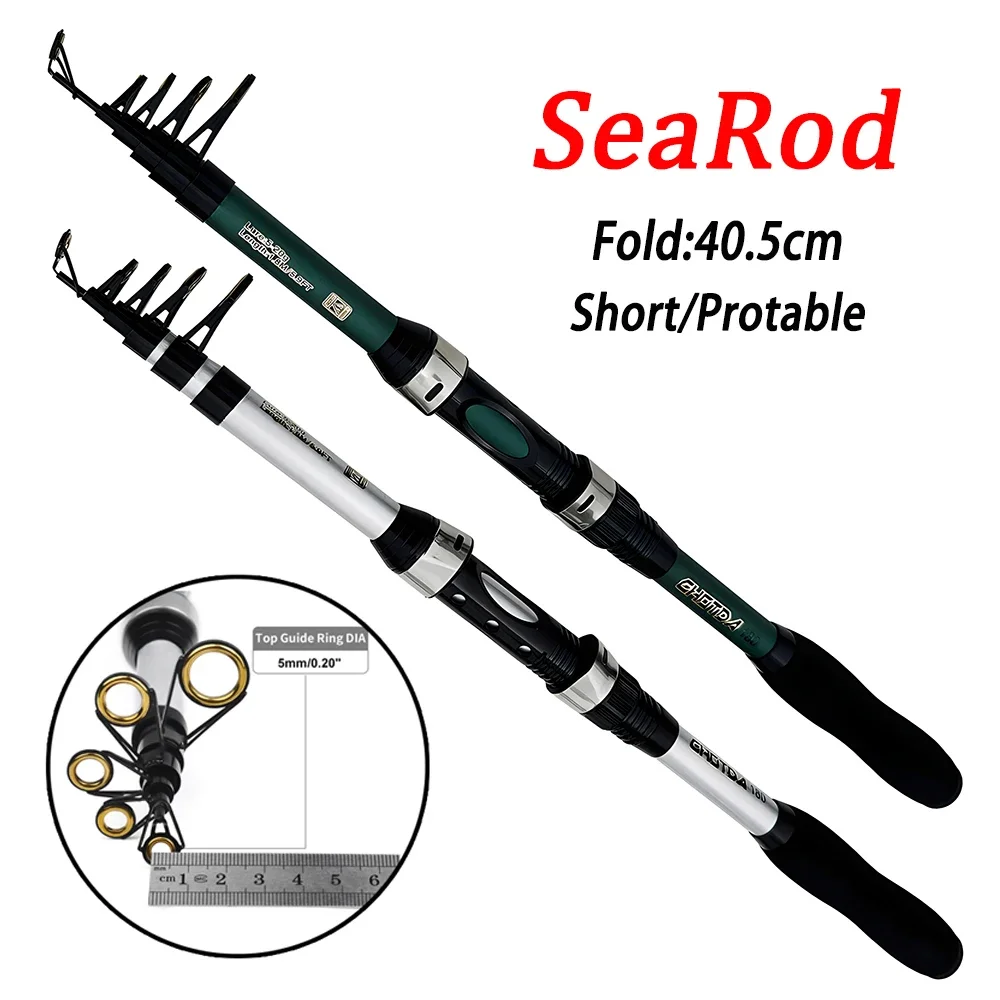 Профессиональная телескопическая удочка из углеродного волокна 1 8 м удочки для