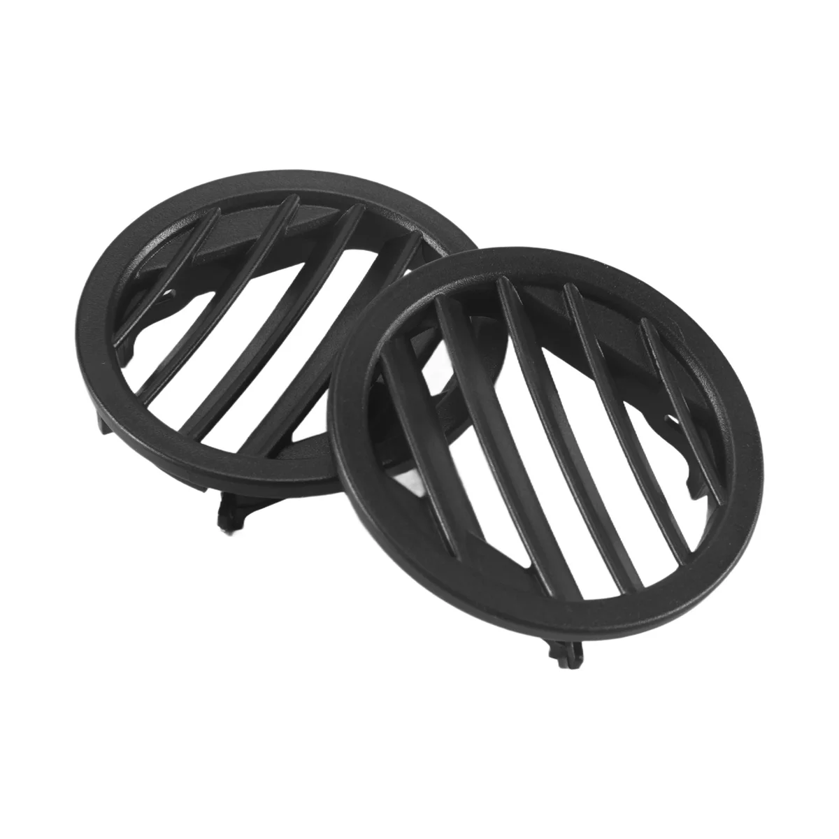 Автомобильные левые и правые боковые решетки кондиционера черные ABS для Mercedes-Benz