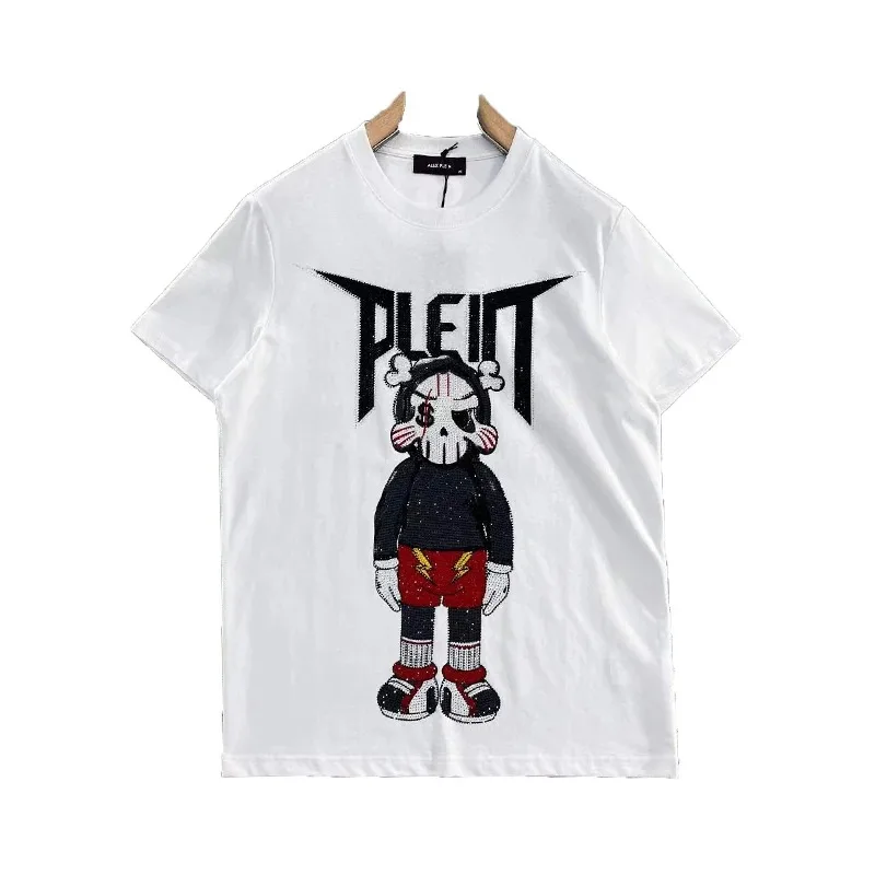 Летняя мужская футболка с коротким рукавом и круглым вырезом