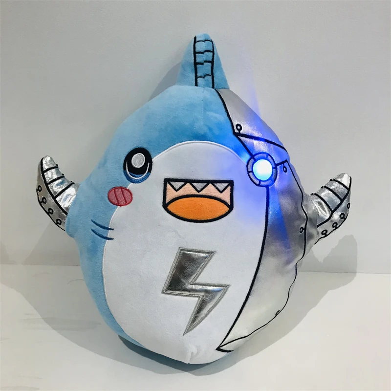 Мягкая игрушка-робот Lankybox из плюша со светодиодной подсветкой |