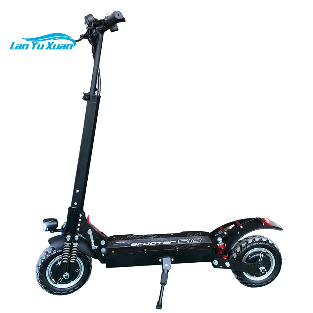 

EU Warehouse In Stock Adults 2000w Folding Kickstand Dashboard 2* 1000w 2000 Watt Dual Motors Off Road Electric Scooter