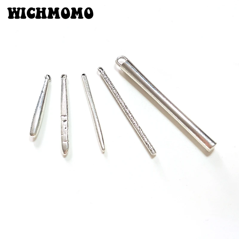 

Новинка 2023, 10 шт., 5 стилей, цинковый сплав Aciculiform, тонкие длинные подвески для самодельных сережек, ювелирные аксессуары