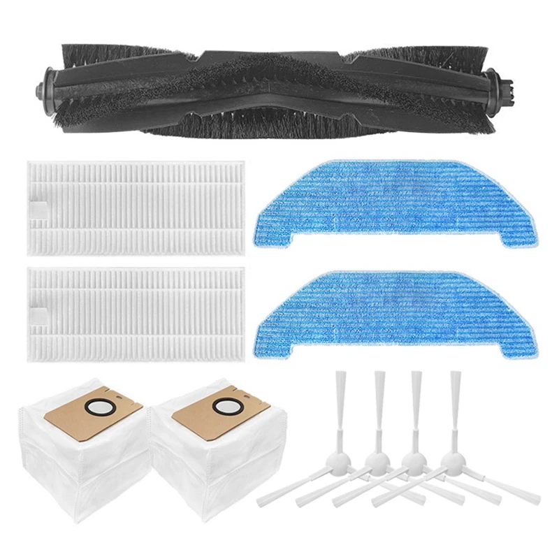 

For Neabot Q11 Robot Vacuum Cleaner Main Roller Spin Side Brush Hepa Filter Dust Bag Mop Cloth Rag Replacement Parts