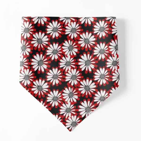 

Банданы красные и черные для девушек, банданы с маргаритками и собаками, праздничный костюм, кошачий шейный платок, товары для одежды, шарф, полотенце на Рождество