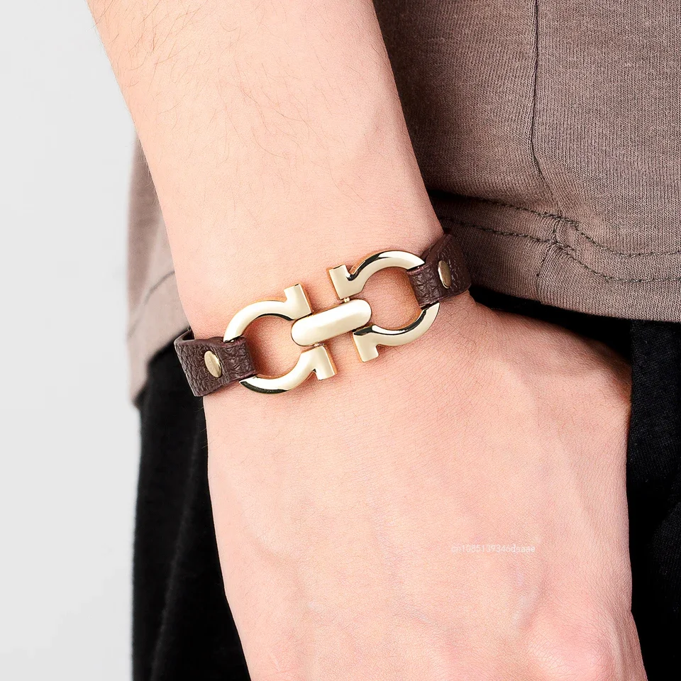 2024 модный браслет Fashoin из искусственной кожи для женщин парные обручальные