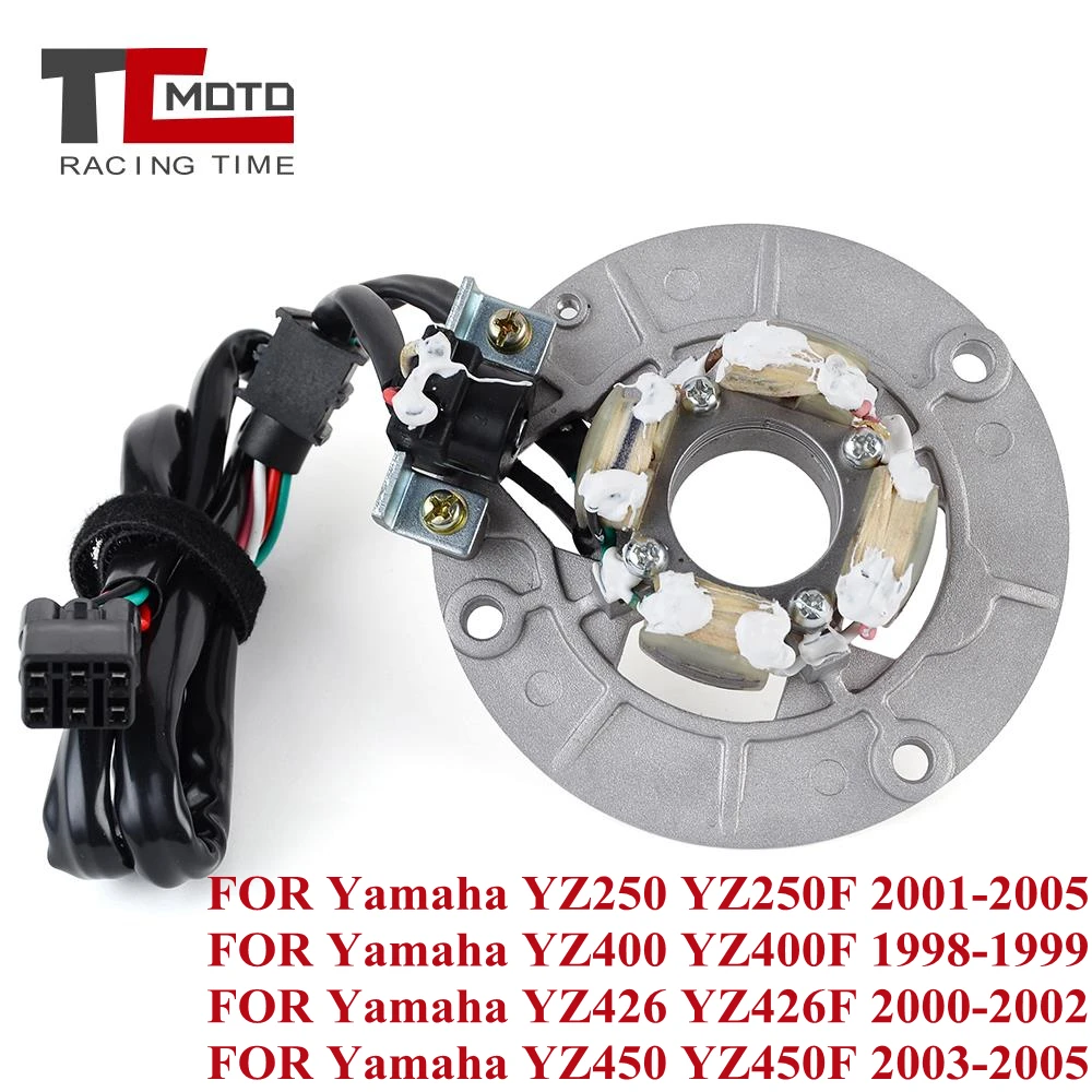 Motorcycle Stator Coil for Yamaha YZ250 YZ450 YZ250F YZ450F YZ400 YZ400F YZ426 YZ426F YZ 250 450 F YZ 250F YZ 450F 5SF-85560-00