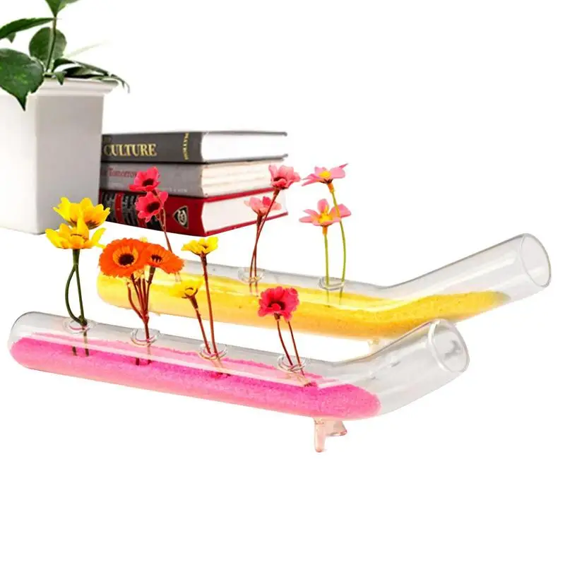 

Test Tube Vase For Flowers Centerpiece Flower Plant Tube For House Plant Flowerpot Decorative Flower Ornaments Gardening Tool