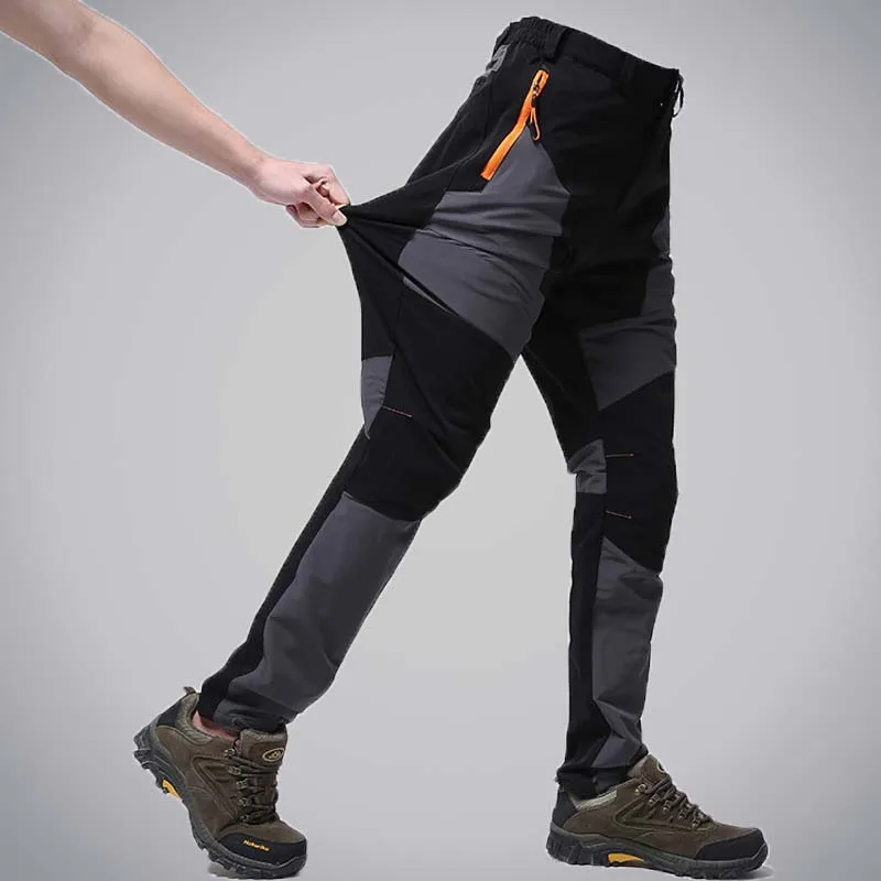 

Мужские уличные эластичные штурмовые брюки, водонепроницаемые износостойкие дышащие быстросохнущие брюки для альпинизма, весна-осень