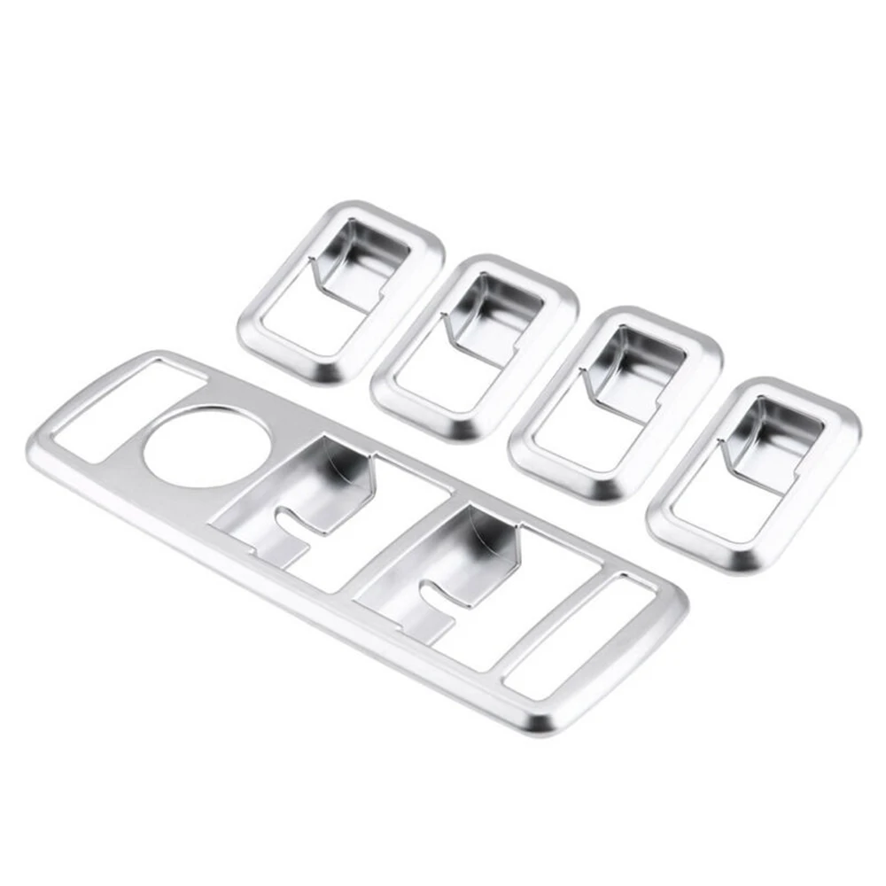

5Pcs casement Switch Button Cover Trim Door Casement Switch Panel Trim For Mercedes GLK GLA A B C E-Class W204 W212 gl
