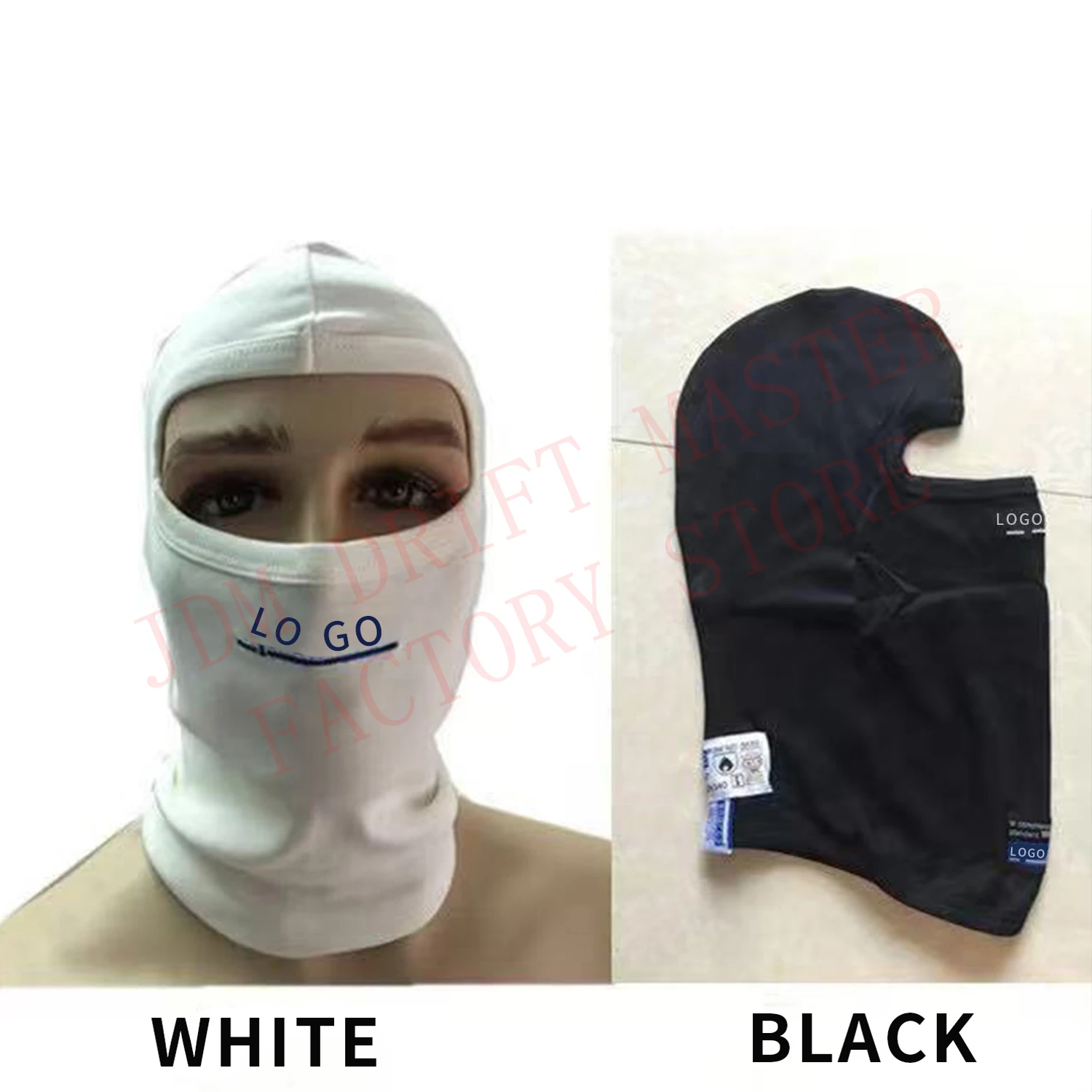 FIA Retardant Racing Балаклава Go Kart Полнолицевая маска Мотоцикл Внедорожный Картинг