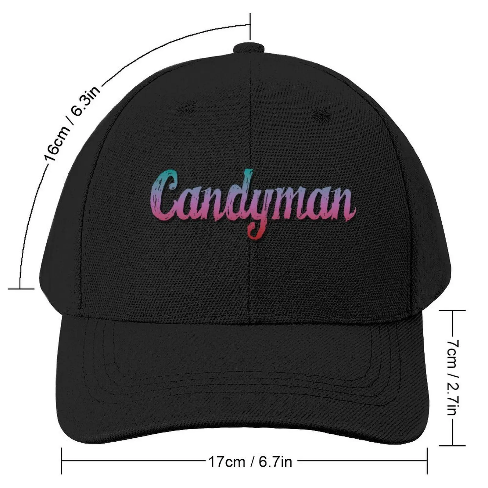 Бейсболка Candyman пляжная винтажная мужская кепка для косплея женская |