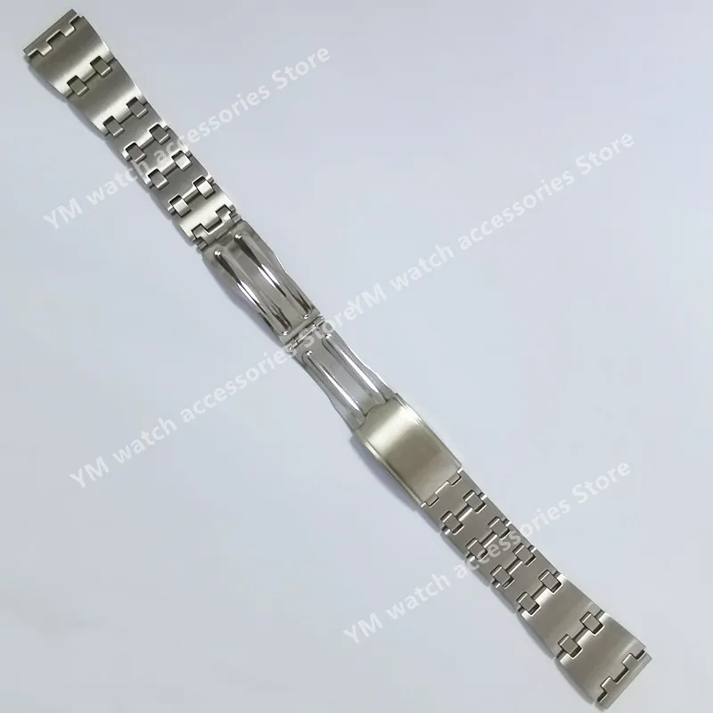 Straight End Solid Stainless Steel 19mm Watch Band Strap Bracelet Fit For SKX Replacement 80's Pogue 6139 KS Watch