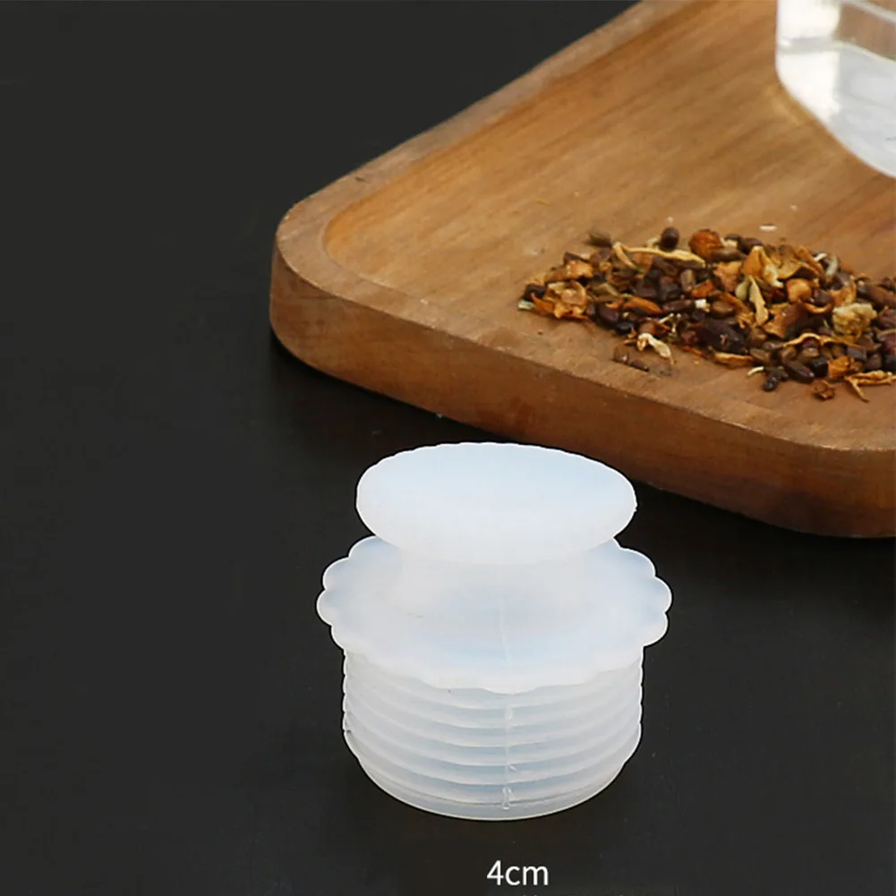 

New Silicone Stopper Bottle Cork Plug Thermos Stopper Sealed Plug For Vacuum Flask Kettle Replacement Accessories