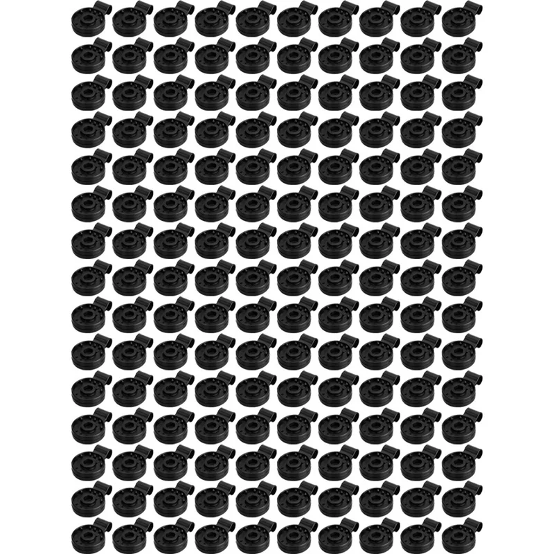 

150 Pieces Of Plastic Clips Black For Protective Cloth, Shade Cloth Plastic Clips