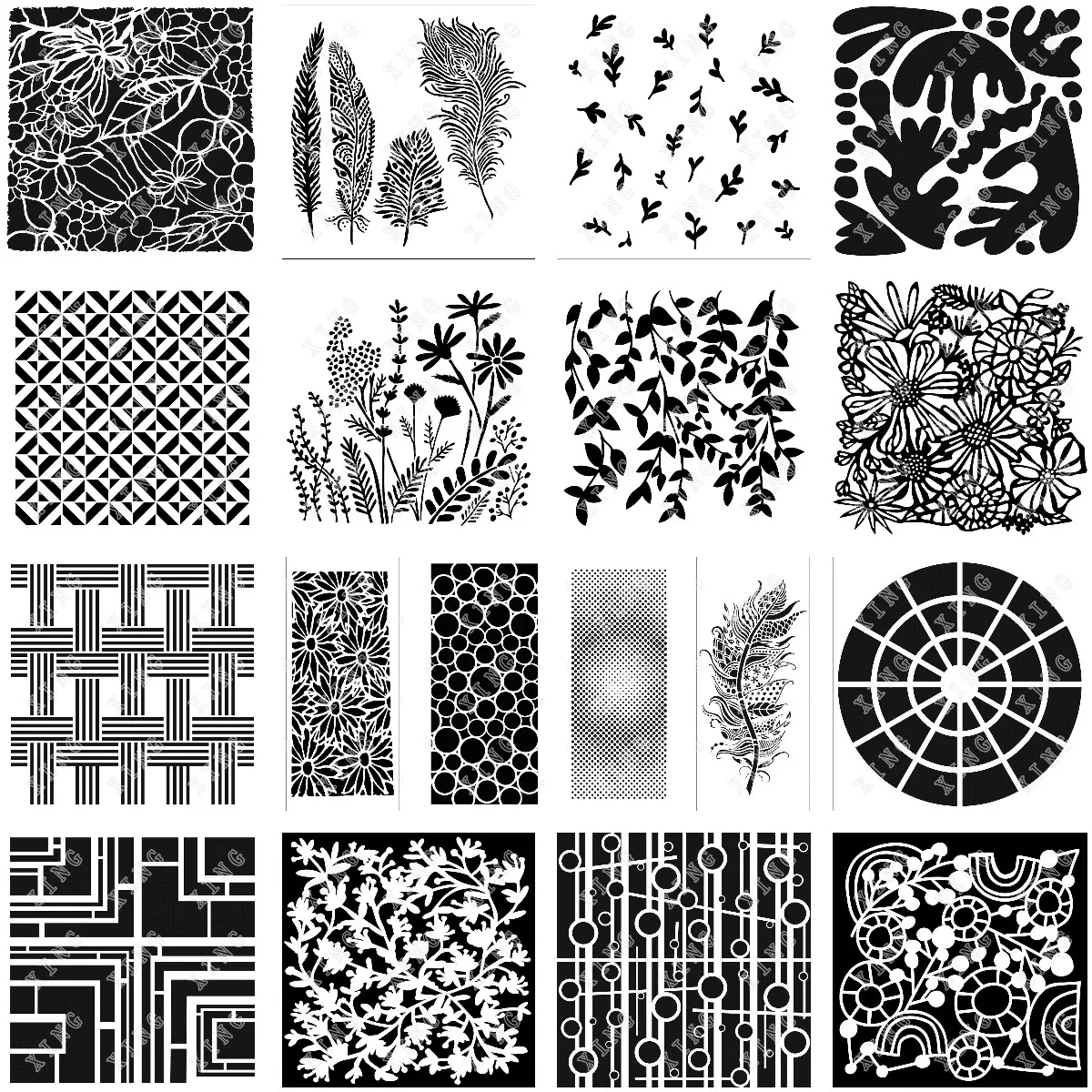 

Framed Garden Meadow Plumes Basket Music Viney Flowers Daisy Circles Slimline Stencil 2022 New Diy Drawing Scrapbooking Coloring