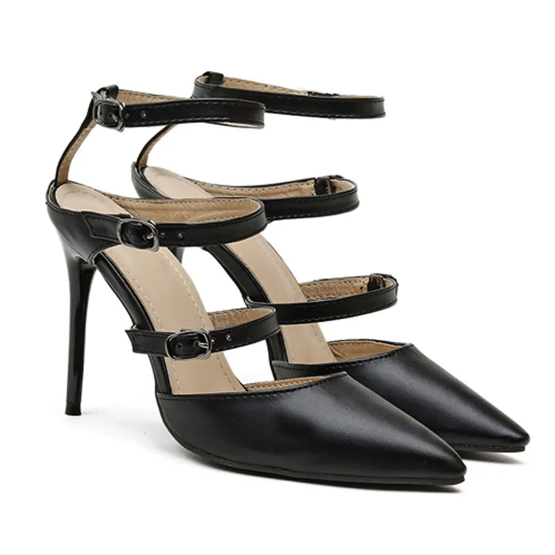 

Thick Sole Platform Sandals Women 2022 High Heels Fashion Straps Woman Summer Shoe Shoes Luxury Women's