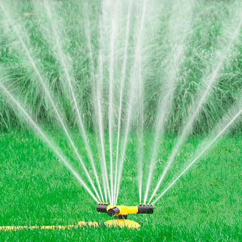 360° Rotatable Garden Sprinkler Lawn Automatic Watering Irrigation System