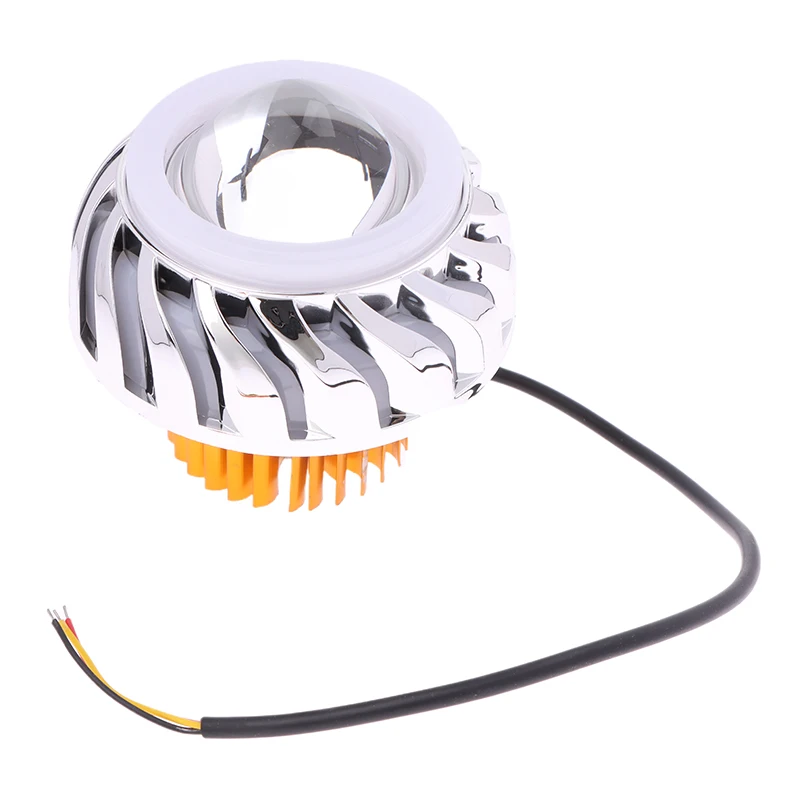 Разноцветные галогенные лампы для мотоциклов точечные белые проектора линзы