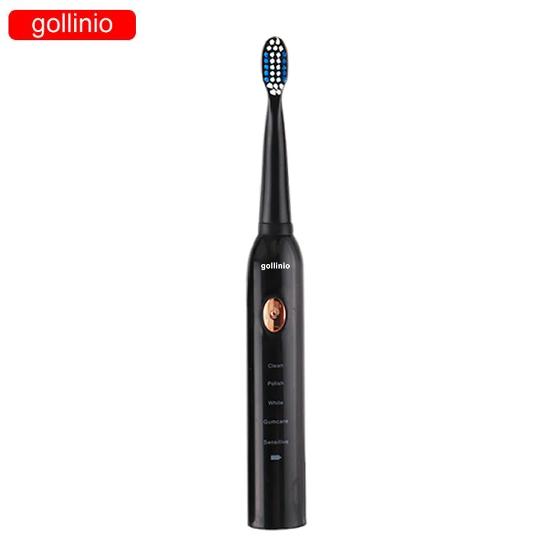 

gollinio Toothbrush electric usb fast charging sonic High quality GL11TMS electric Teeth Brush Rechargeable head Waterproof xp7