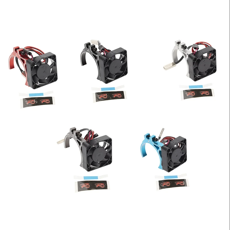 

Автомобильный двигатель RC охлаждающий вентилятор с термодатчиком, радиатор с металлическим зажимом CNC для двигателей 4268, 4274, 1/8, радиоуправл...