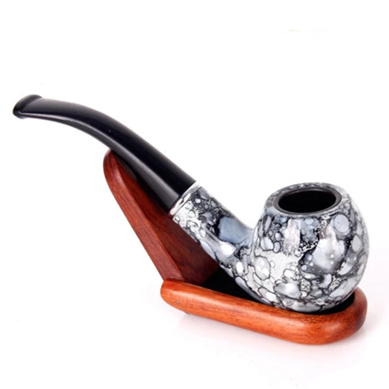 

Pipe Chimney Double Filter Long Smoking Pipes Herb Tobacco Pipe Cigar Gifts Narguile Grinder Smoke Mouthpiece