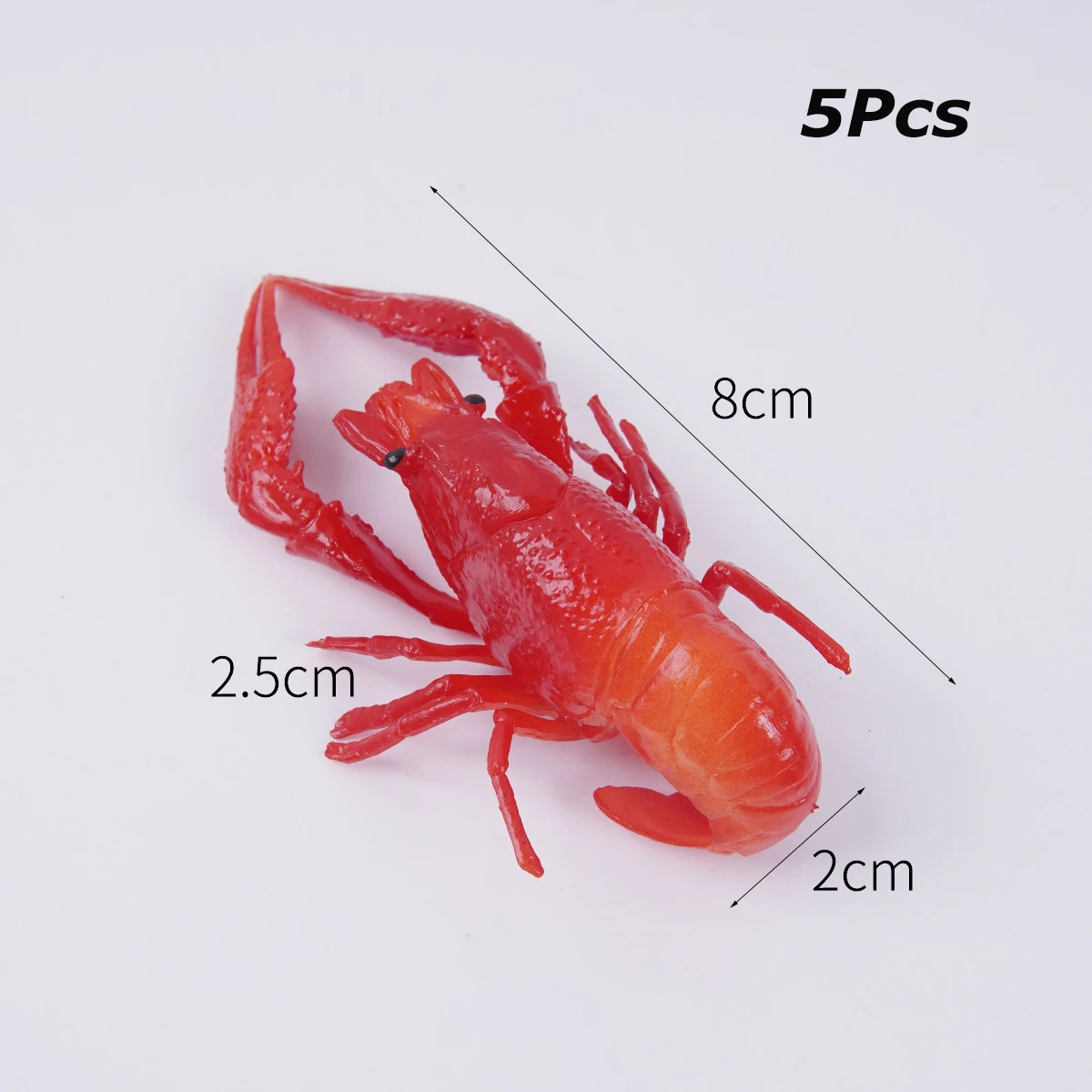 

Имитация раков ПВХ, набор из 5 штук