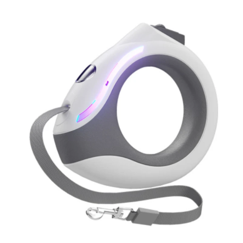 

Новинка, светодиодный автоматический телескопический поводок для кошек, можно перезаряжать, чтобы выйти на прогулку, трос для маленьких собак