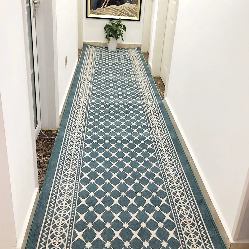 

No Slip Stair Rug European Runner Long Hallway Carpet For Corridor Long Carpet Living 120X300 Kitchen Floor Mat Entrance Doormat