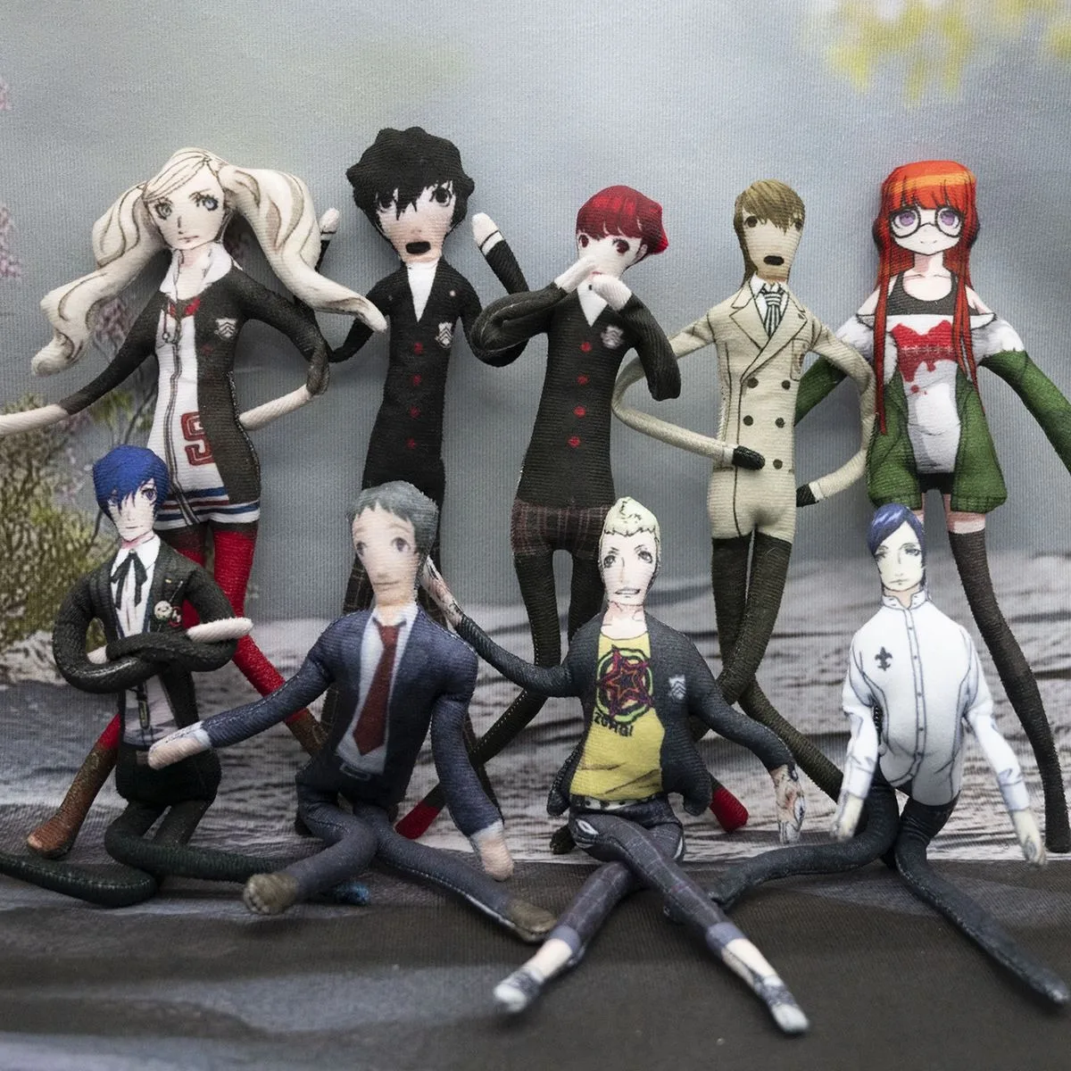 Игра Persona Amamiya Ren Ryuji Косплей Плюшевая кукла Сакамото Yusuke Kitagawa Anne Takamaki Akechi Goro